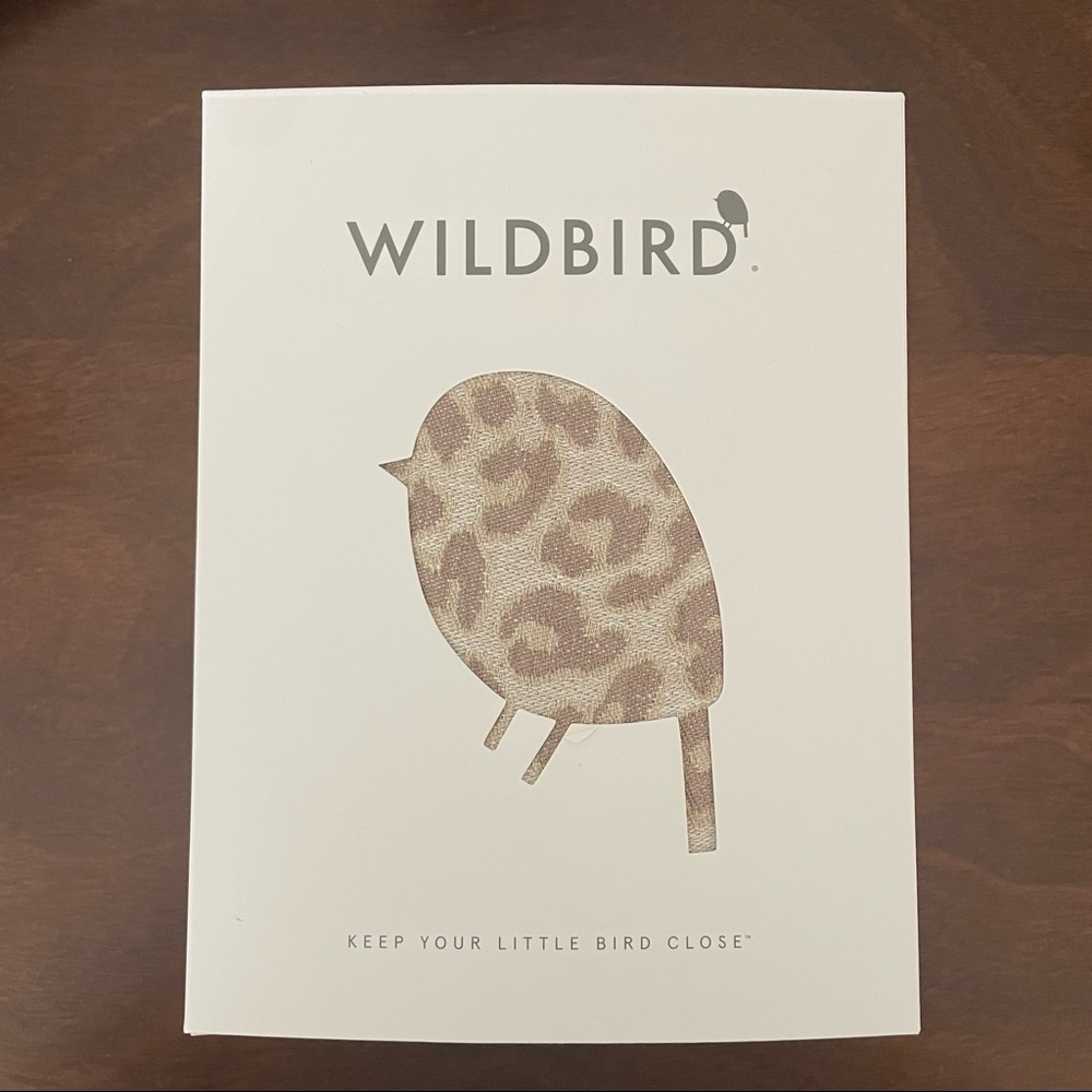 NEW HTF WildBird Margay Leopard Print Ring Sling